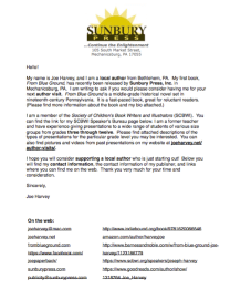 School Visit Intro Letter